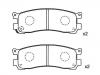 剎車片 Brake Pad Set:HF39-26-48ZA