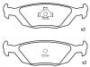 剎車片 Brake Pad Set:41 96 317