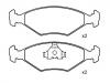 剎車片 Brake Pad Set:5882984