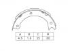 剎車(chē)蹄片 Brake Shoe Set:36160-T1025