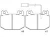 Brake Pad Set:0060 760 088