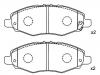 Brake Pad Set:04465-0K100