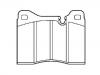 Brake Pad Set:34 11 1 158 360