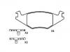 Brake Pad Set:191 698 151 F