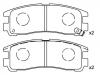 剎車片 Brake Pad Set:MB 857 336